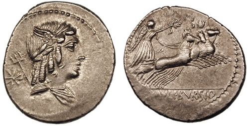 julia roman coin denarius